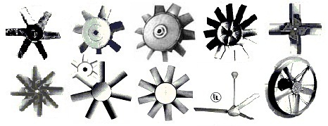 industrial panel fan propeller